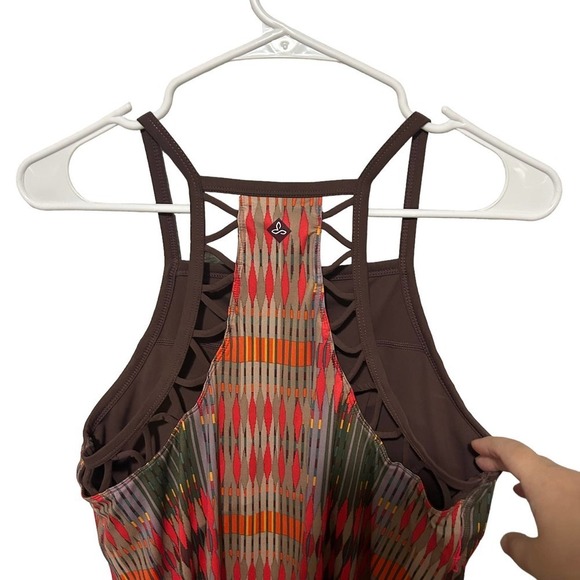 Prana Ardor Tribal Aztec Racingback Colorful Dress - Picture 8 of 11